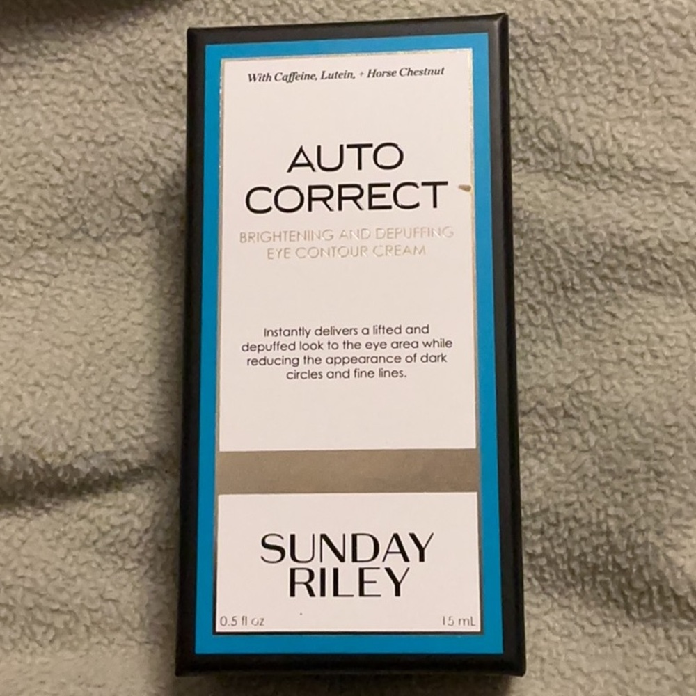 Sunday Riley Black and Blue Eye Cream